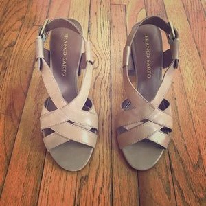 Franco Sarto leather sandals